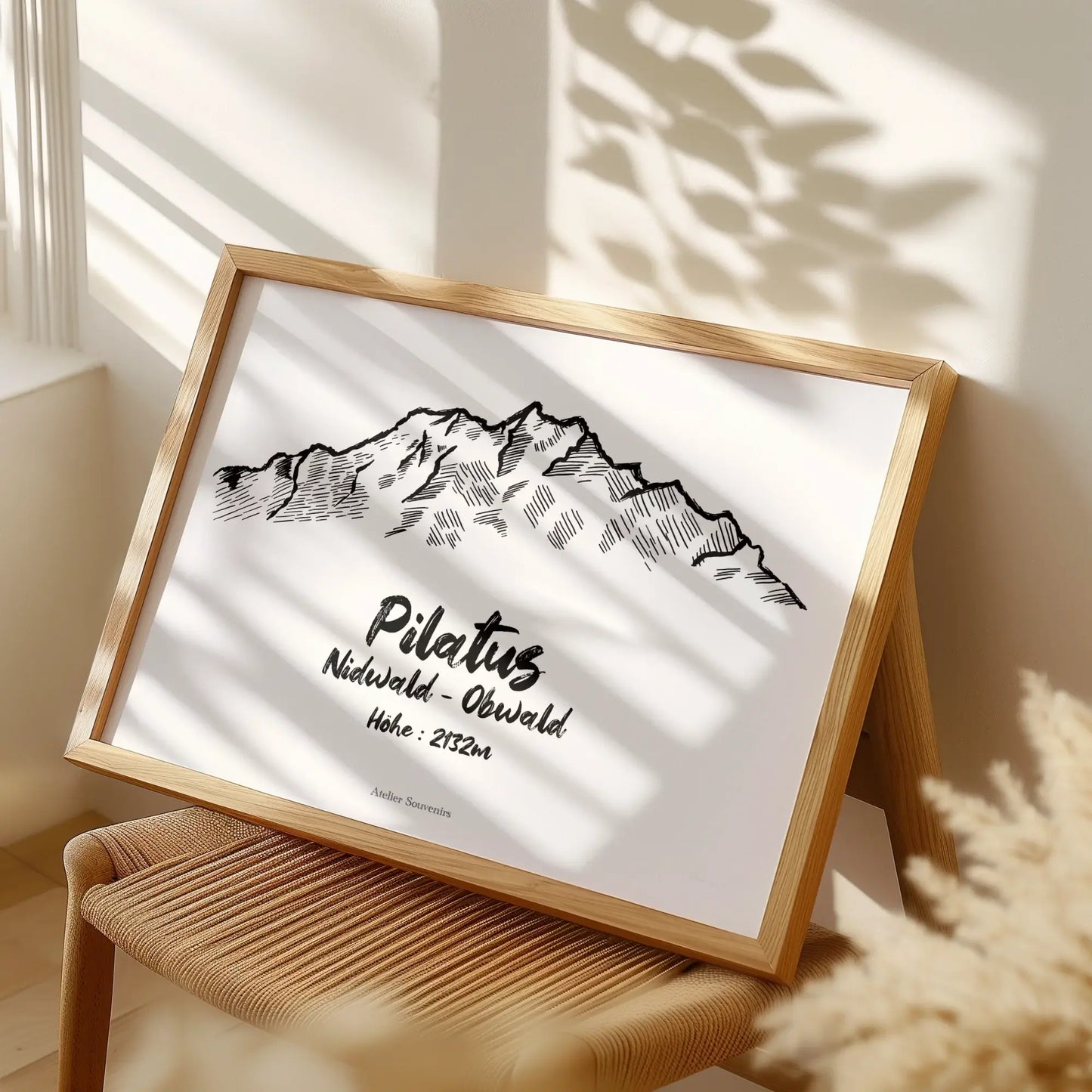 Affiche Pilatus - Sommet emblématique