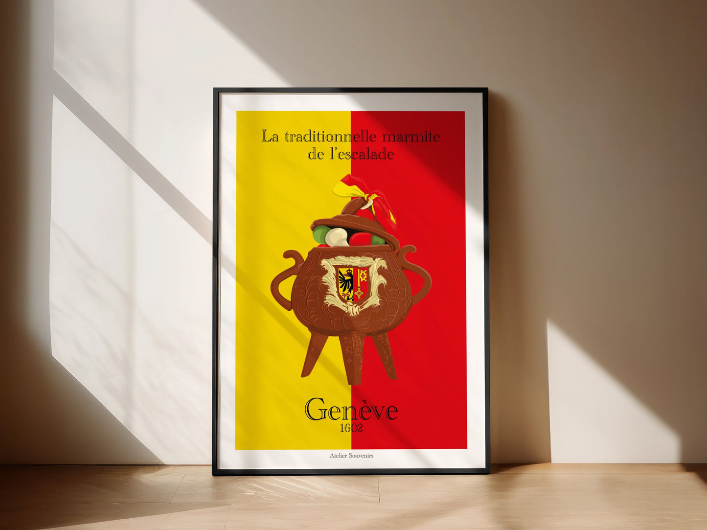 Affiche Genève - Marmite de l’escalade