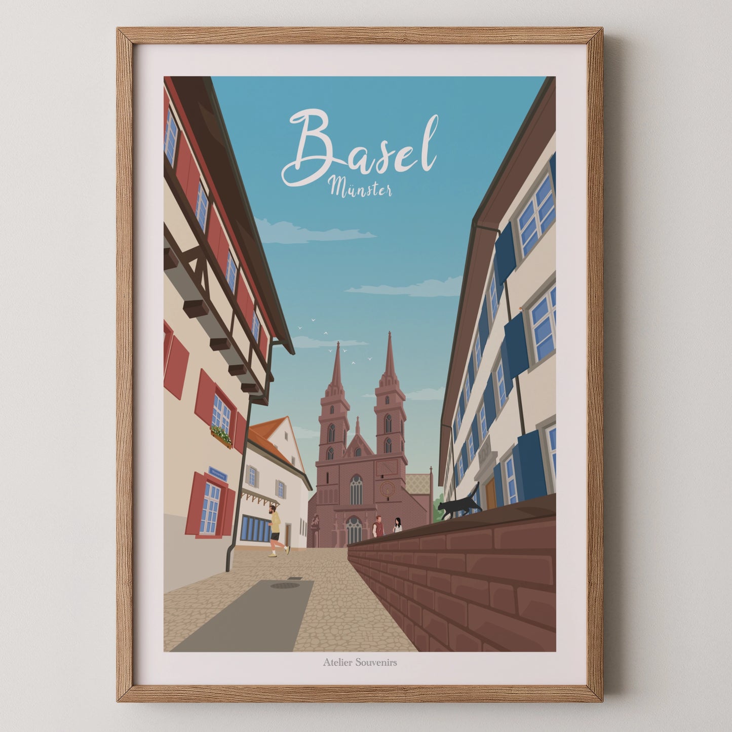 Affiche Basel - Münster