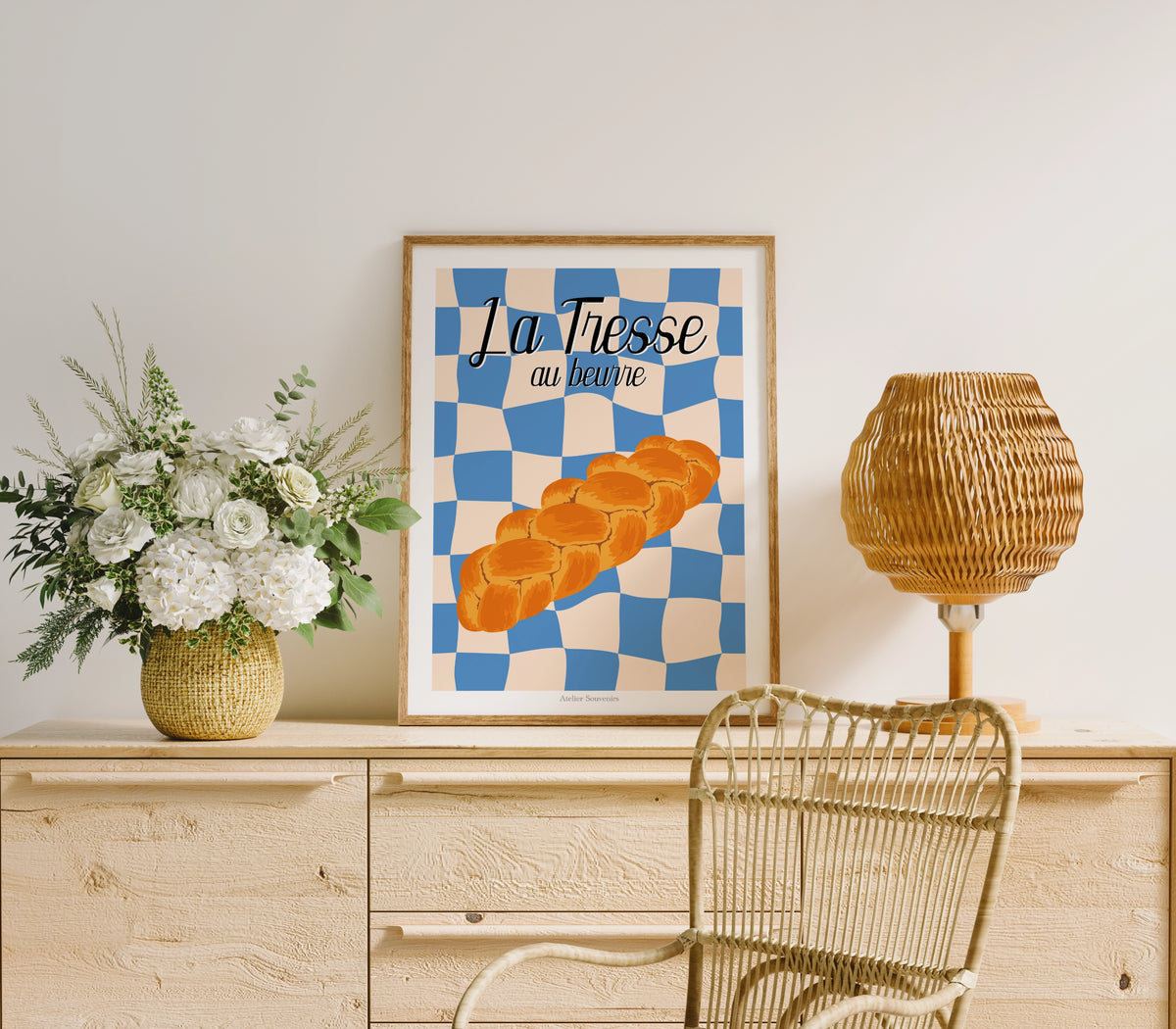 Butter Braid Poster - Swiss Flavors