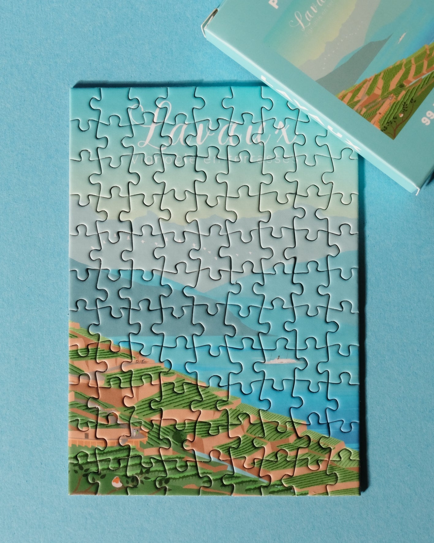 Mini Puzzle – Lavaux vignoble en terrasses
