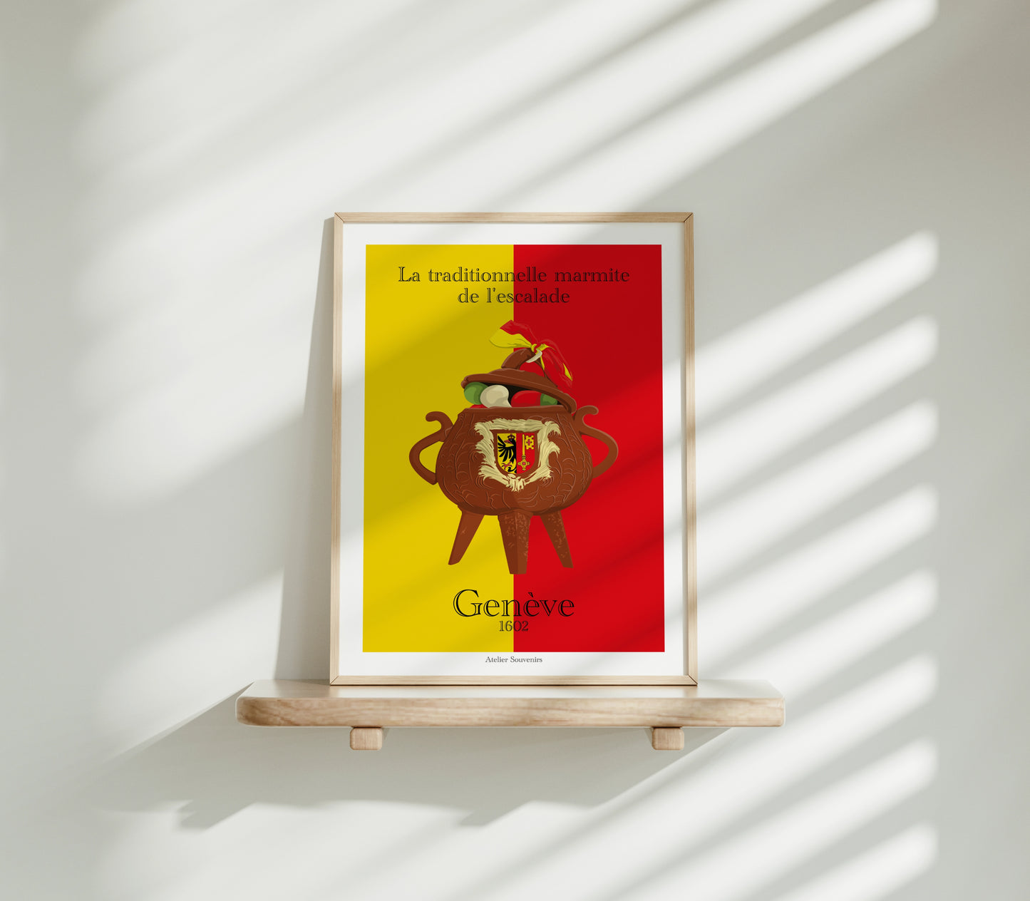 Affiche Genève - Marmite de l’escalade