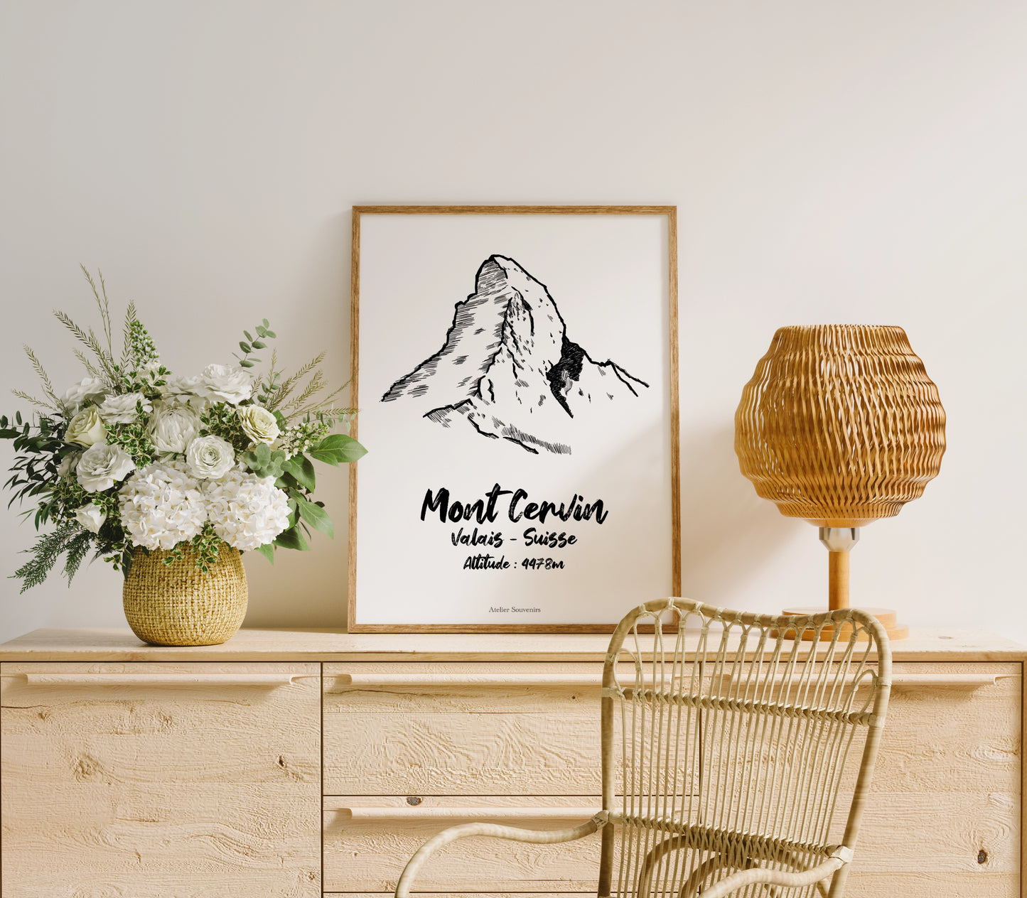 Affiche Mont Cervin