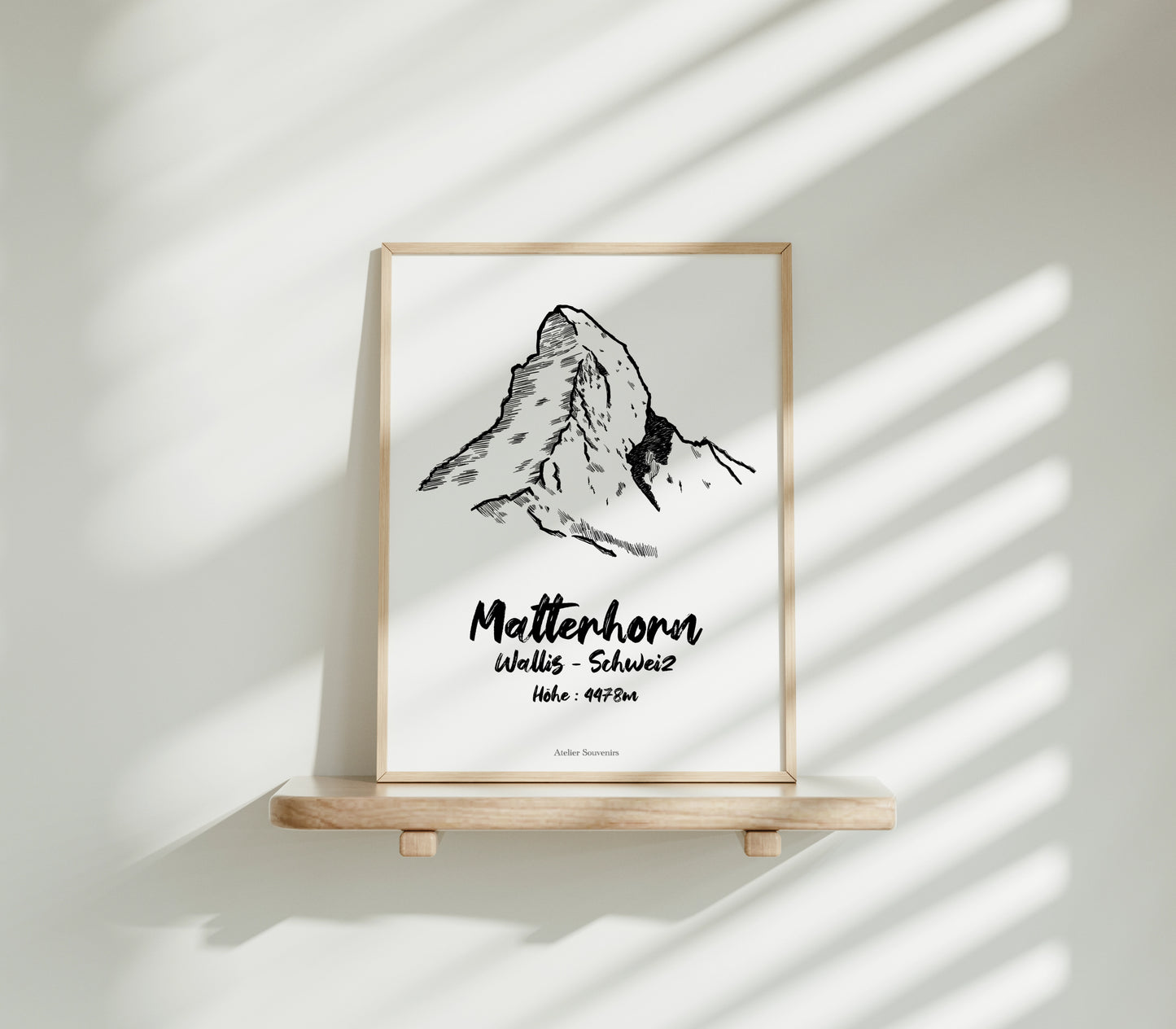 Affiche Mont Cervin