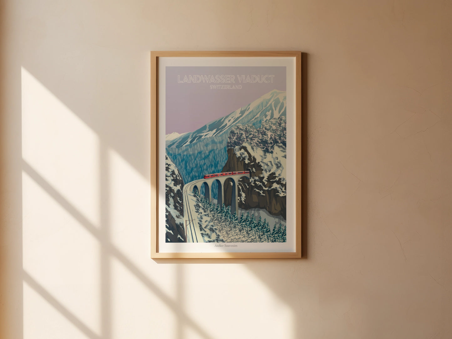 Affiche Grisons - Landwasser viaduct