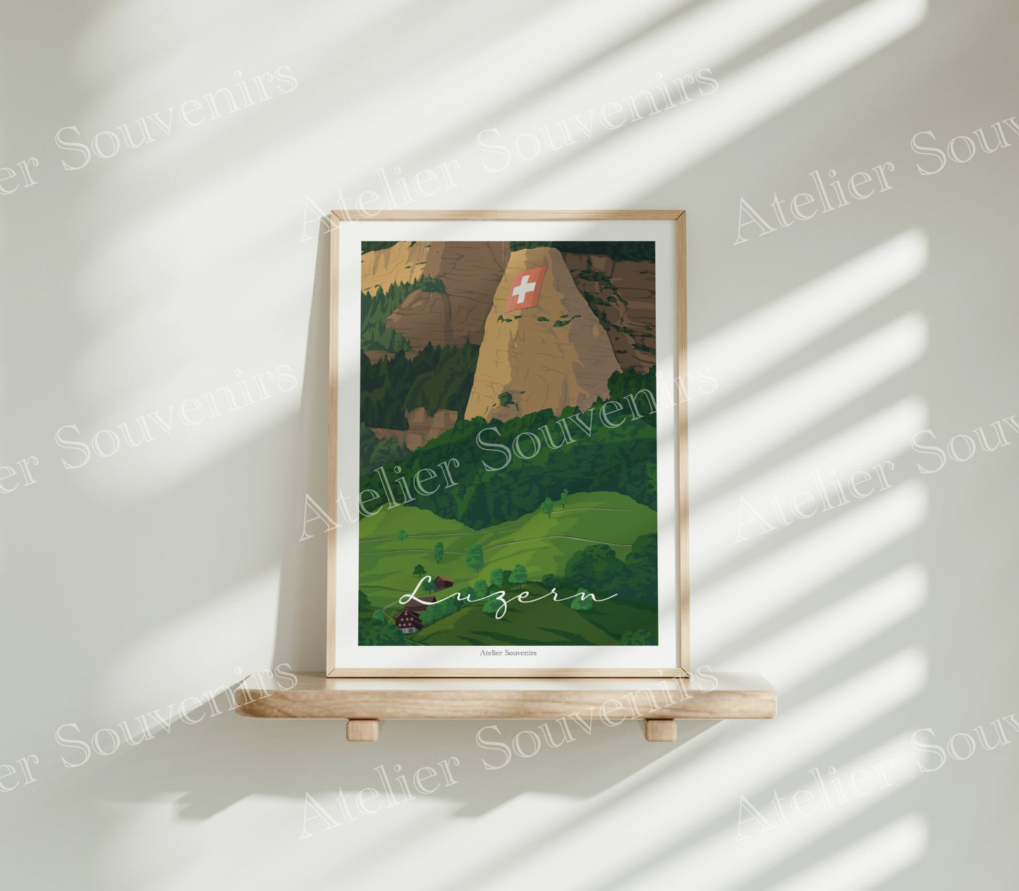 Affiche Luzern - Vitznau