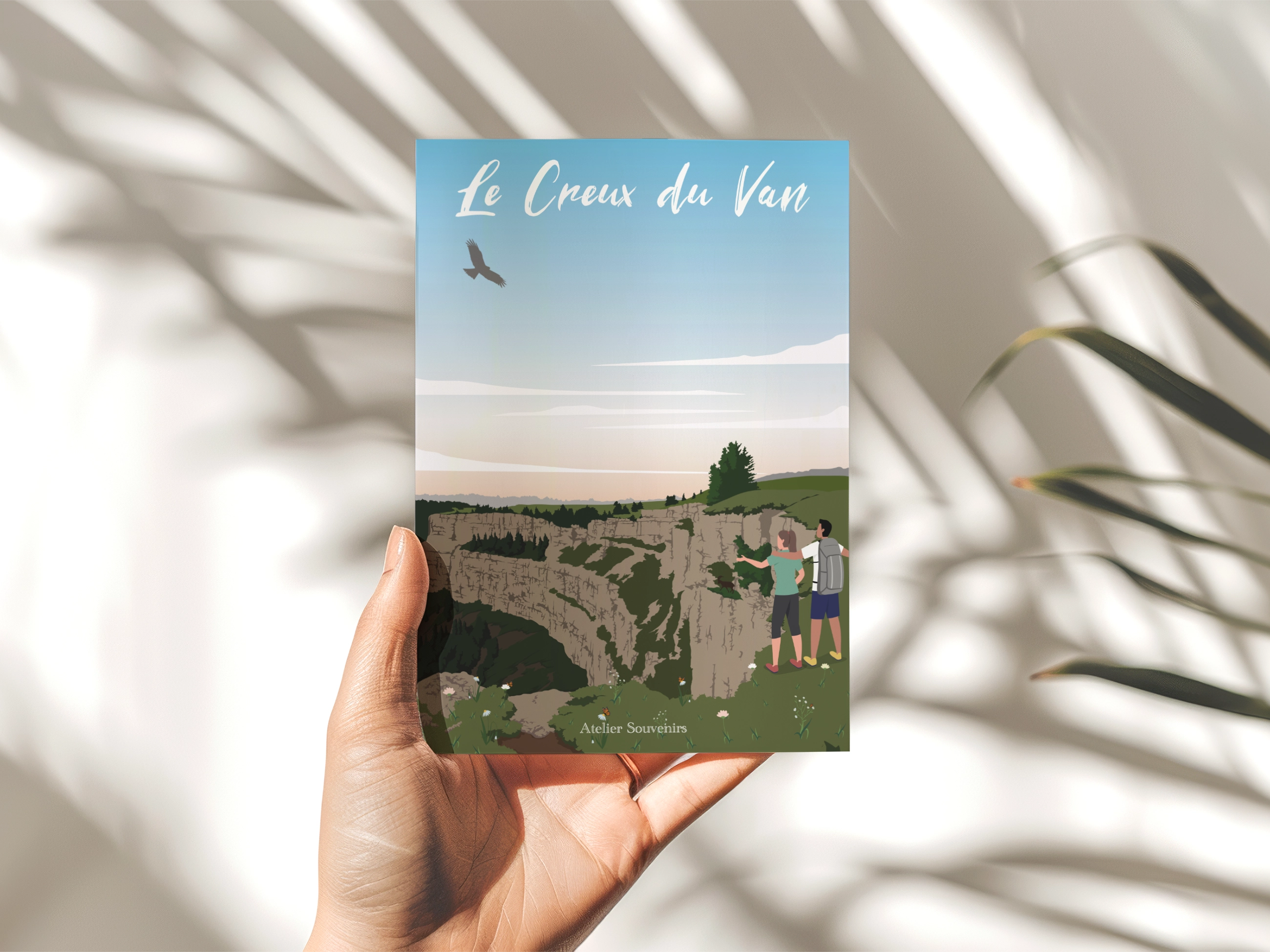 Carte Postale Neuchâtel Creux-du-Van – Atelier Souvenirs