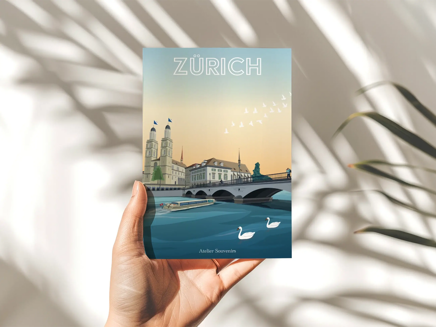 Carte Postale Zurich - Grossmünster