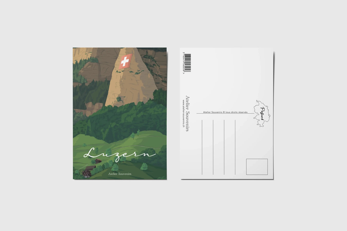 Carte Postale Lucerne - Vitznau