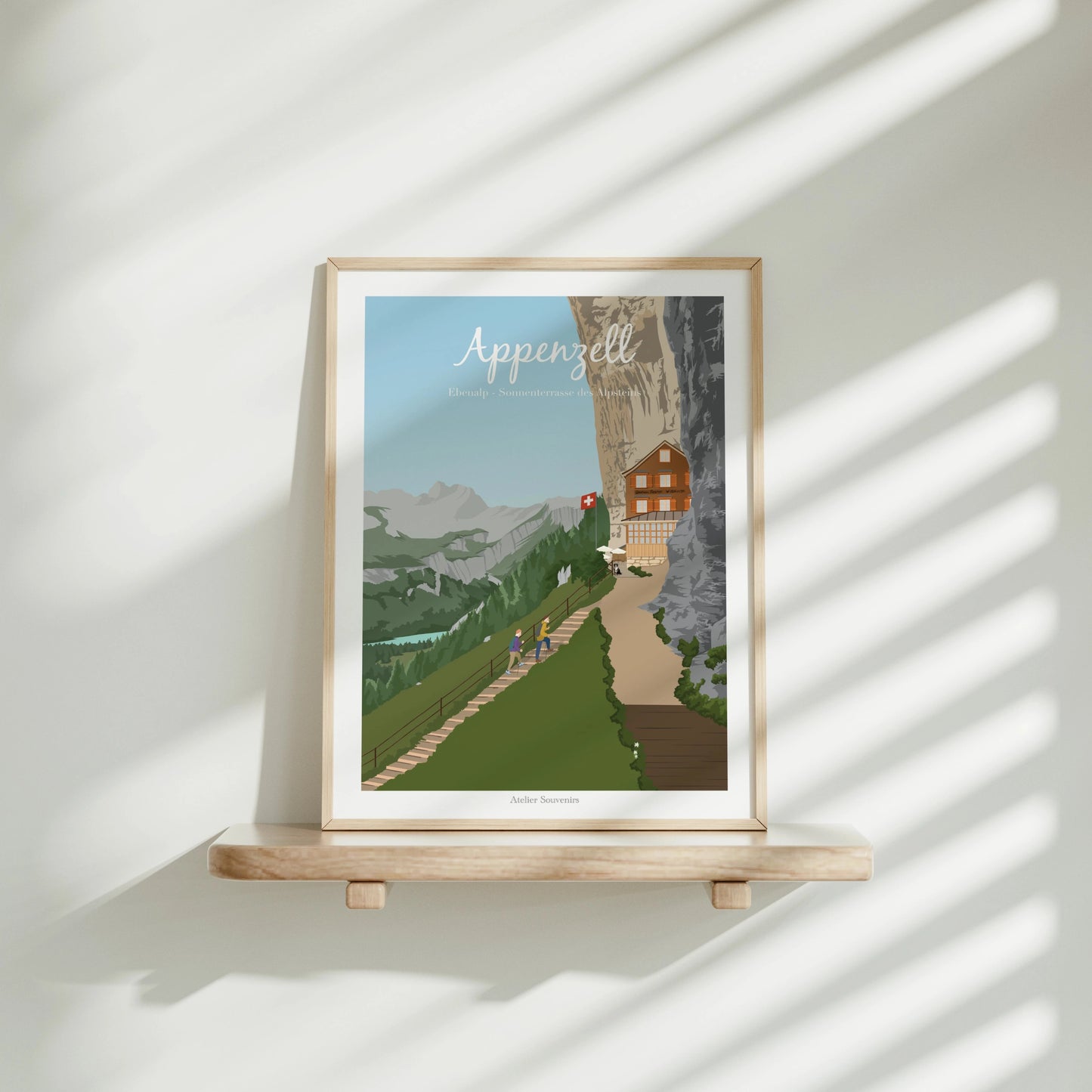 Affiche Appenzell - Ebenalp