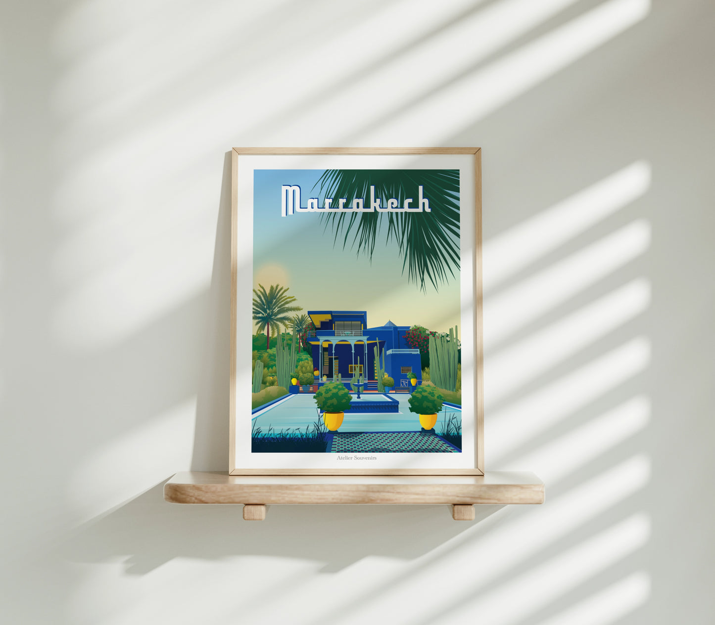 Affiche Marrakech - Jardin Majorelle