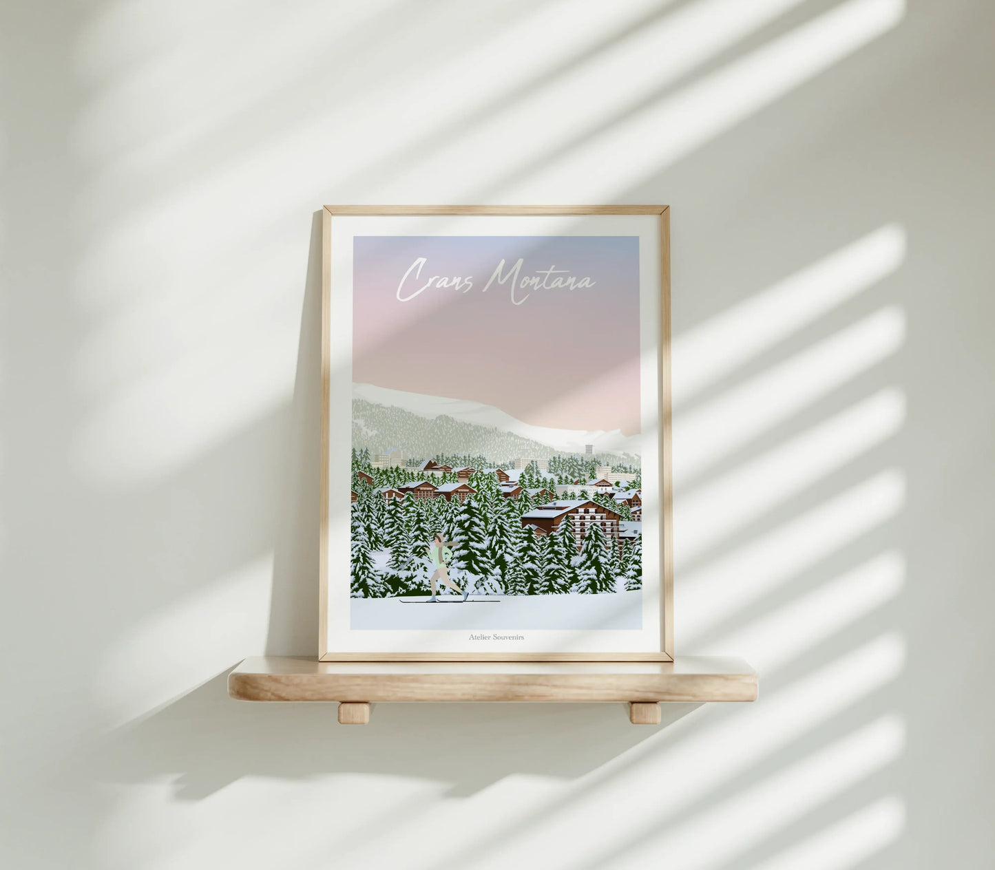 Affiche Valais - Crans Montana