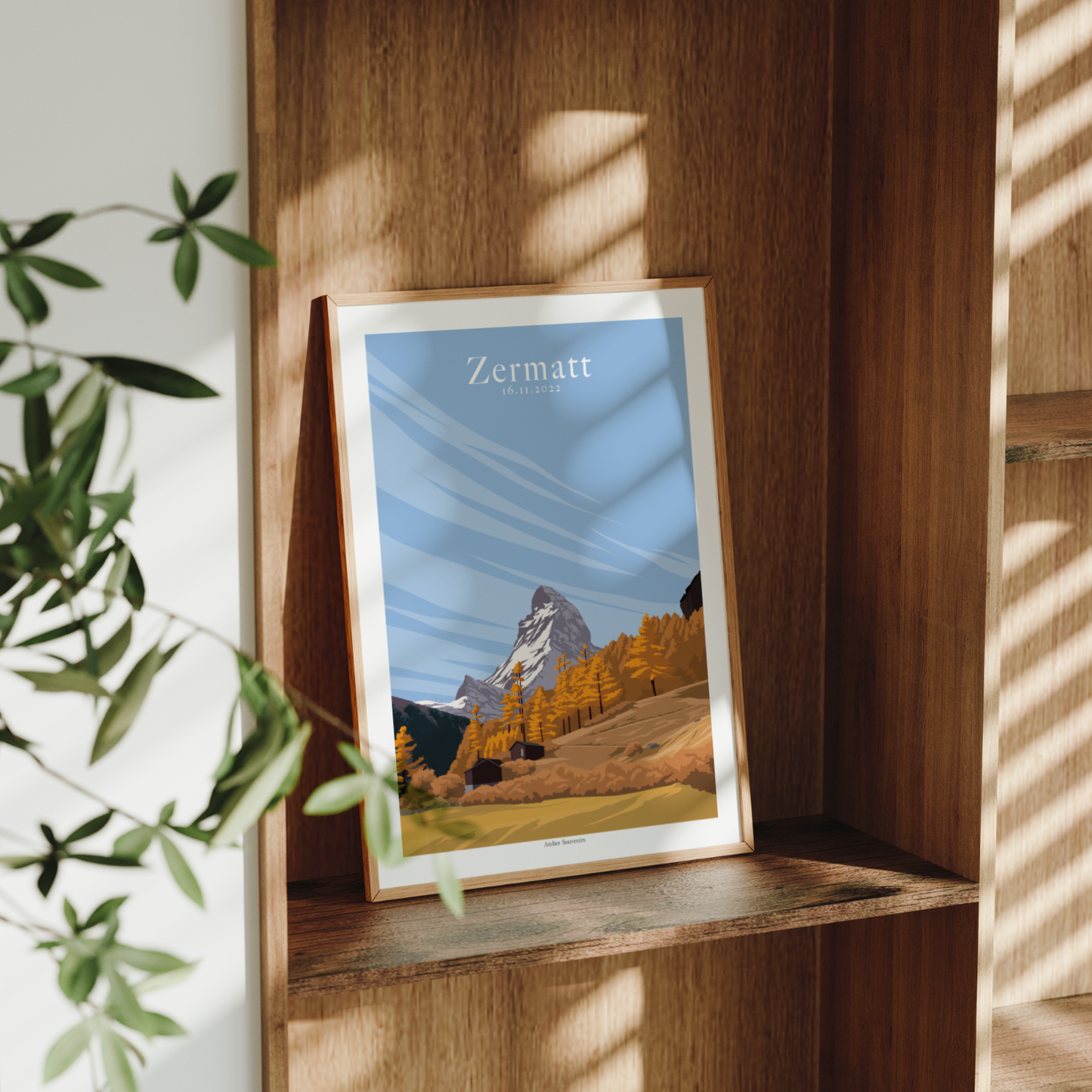 Affiche Personnalisée de Votre panorama préféré - Format 30x40cm