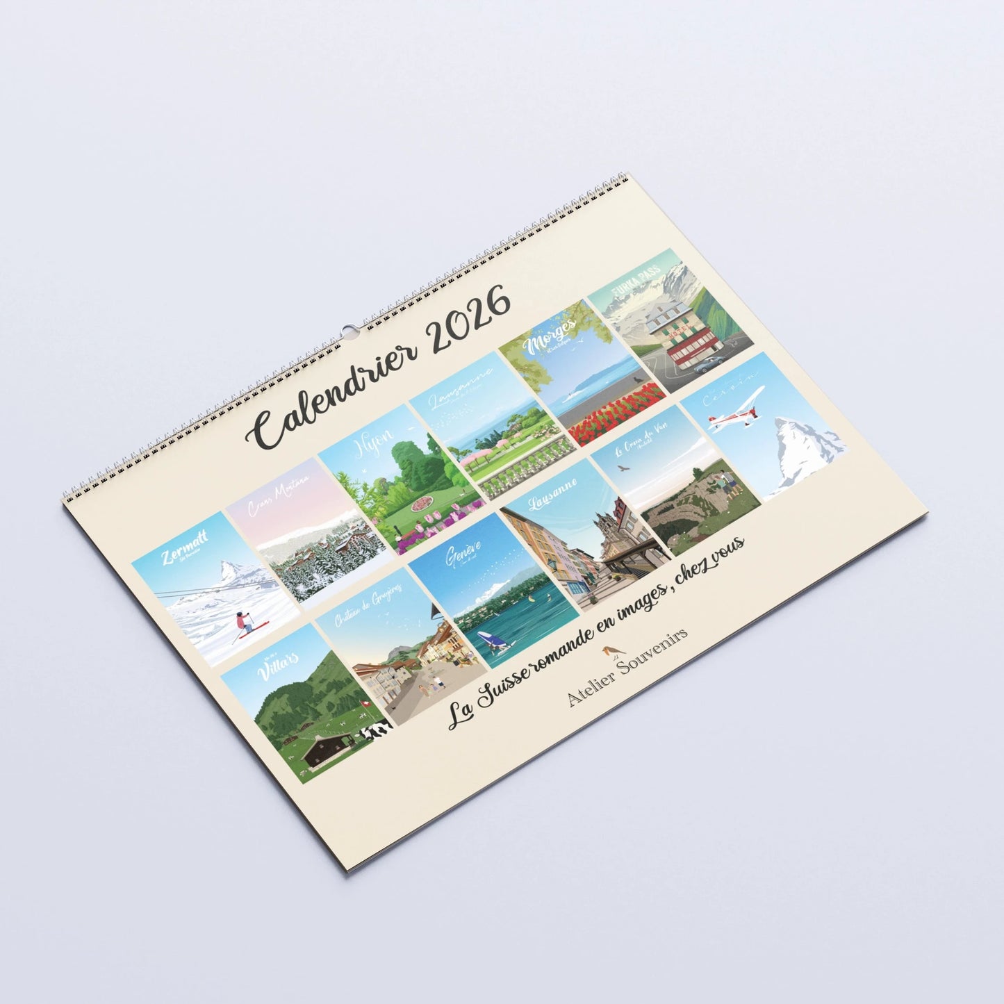 Calendrier 2026 - Edition Romandie