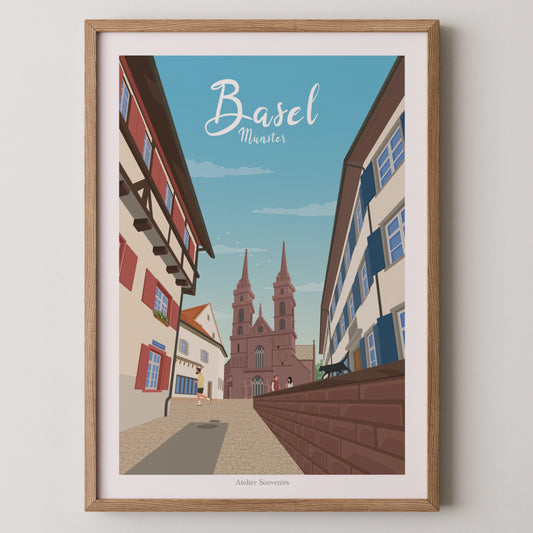 Affiche Basel - Münster