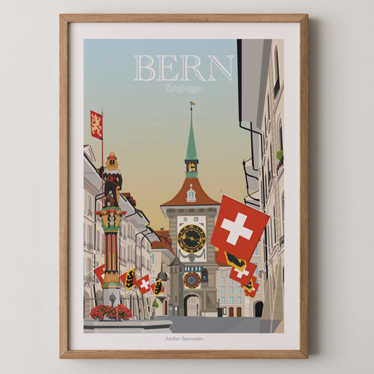 Affiche Bern - Zytglogge