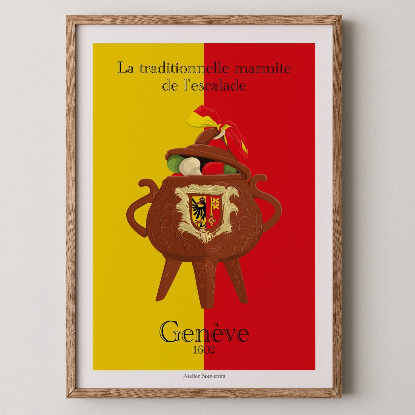 Affiche Genève - Marmite de l’escalade