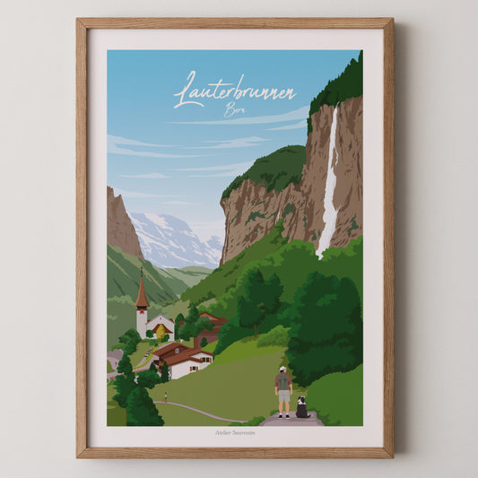 Affiche Bern - Lauterbrunnen