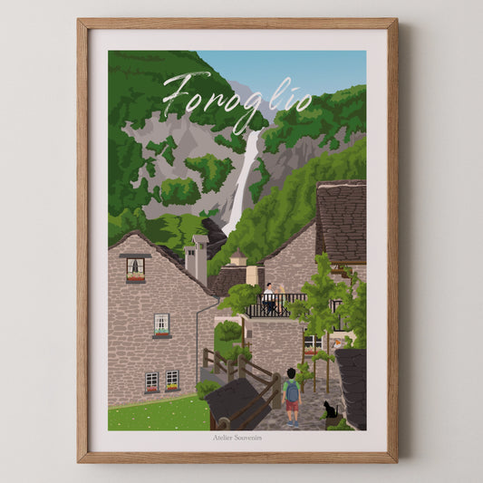 Affiche Ticino - Foroglio