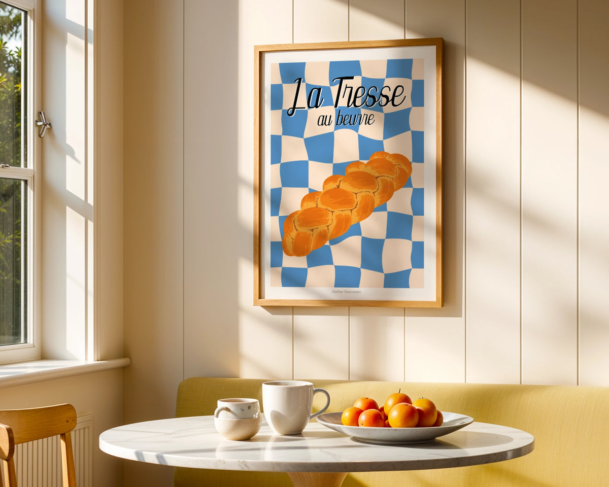 Butter Braid Poster - Swiss Flavors