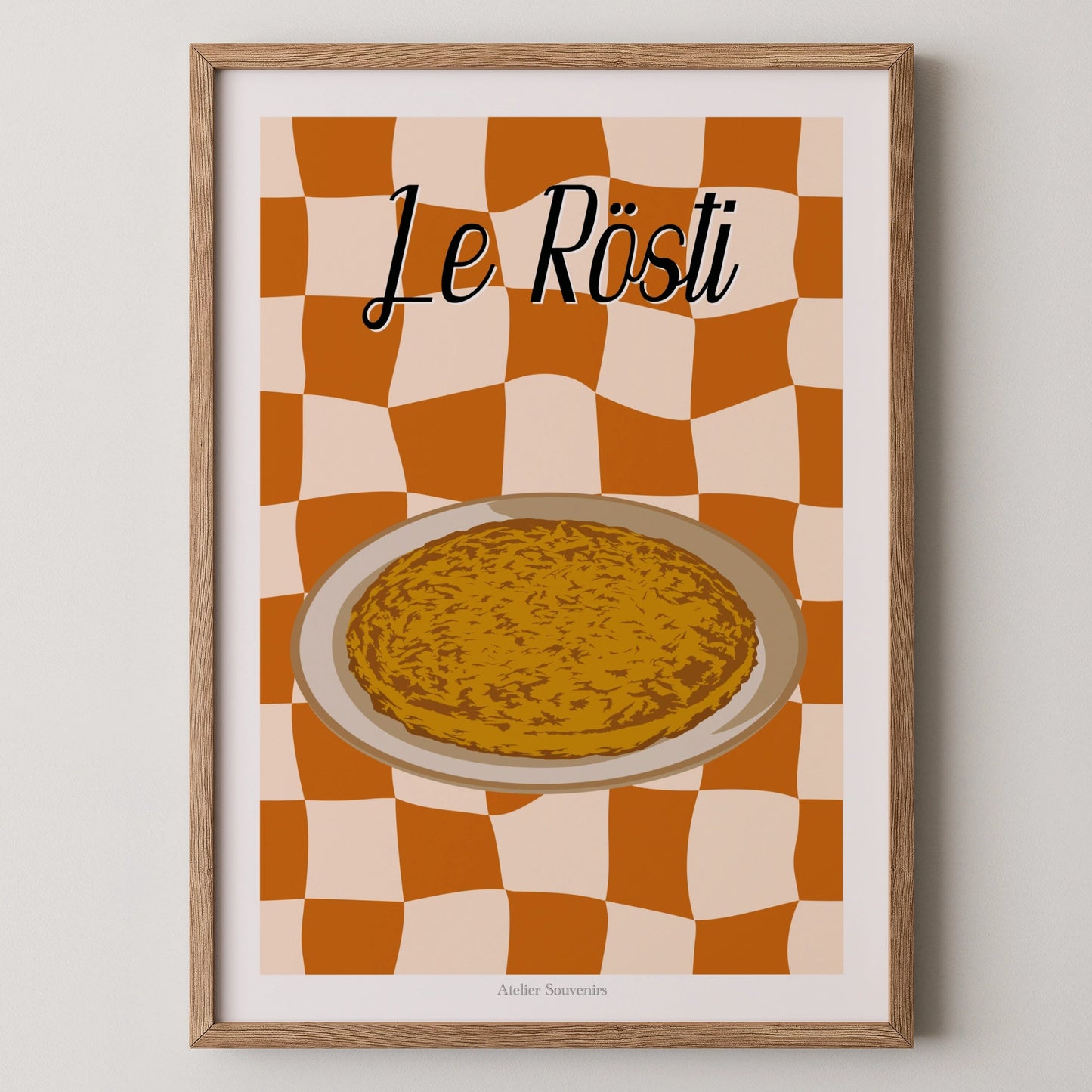 Affiche Suisse Le Rösti