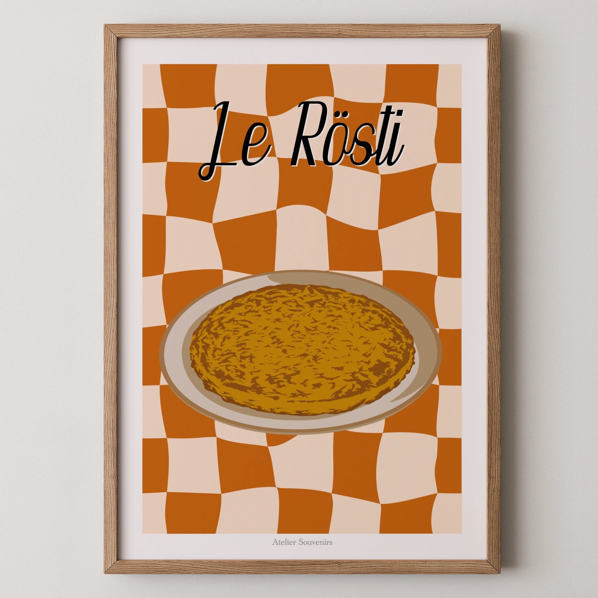 Affiche Suisse Le Rösti