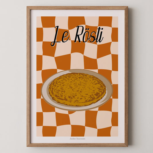 Affiche Suisse Le Rösti