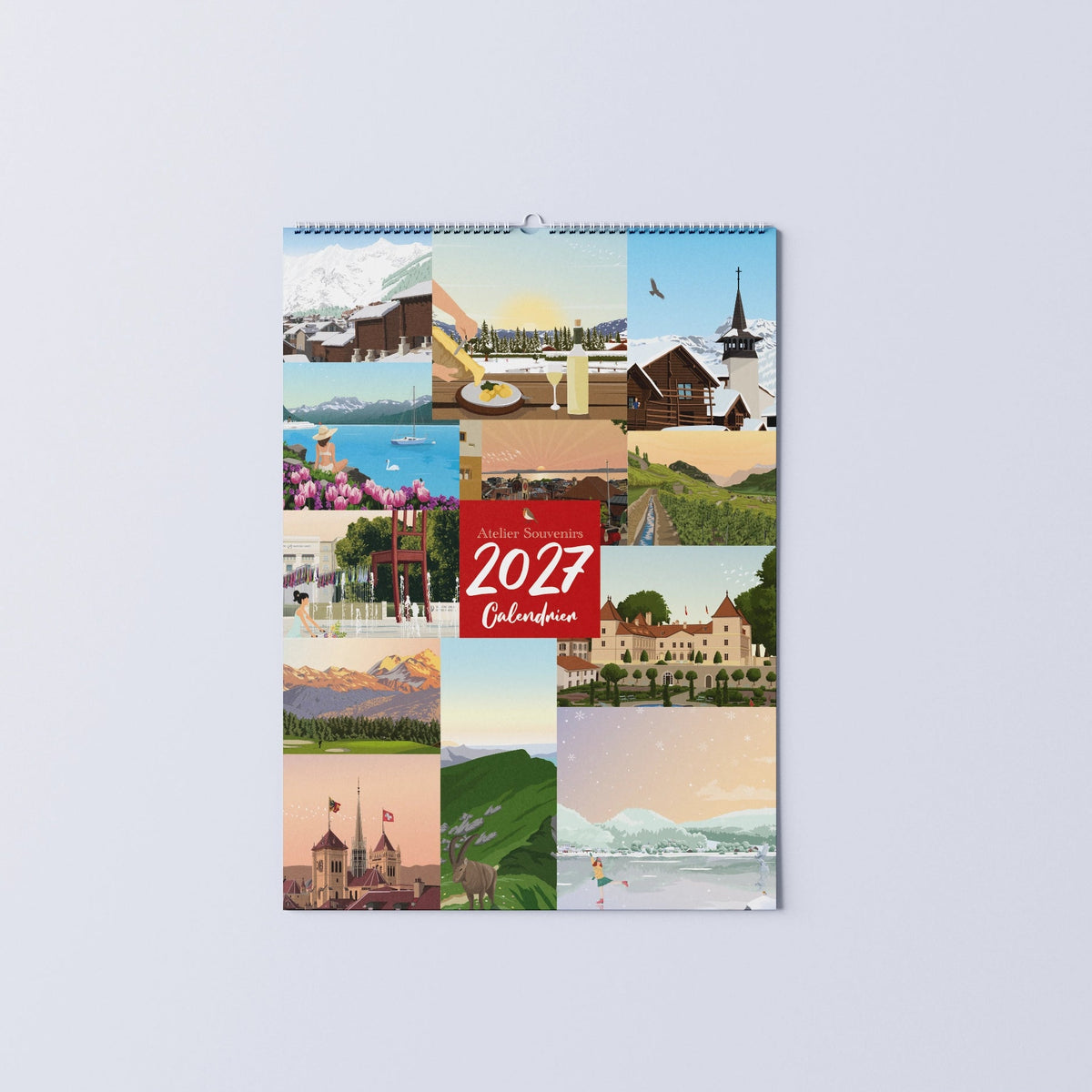 Calendrier 2027 - Edition Romandie
