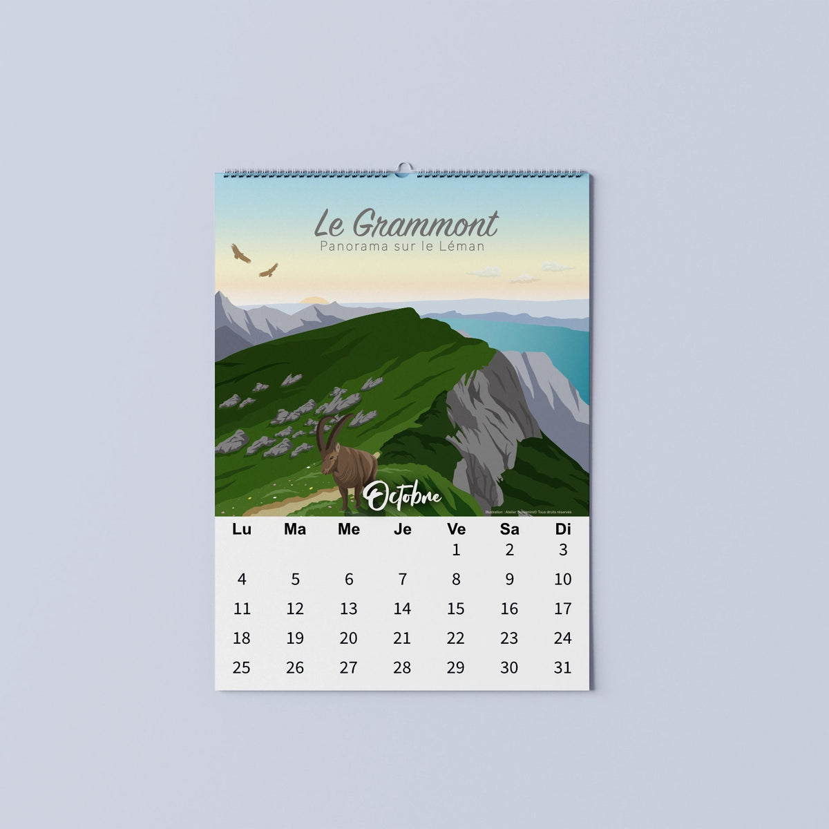 Calendrier 2027 - Edition Romandie
