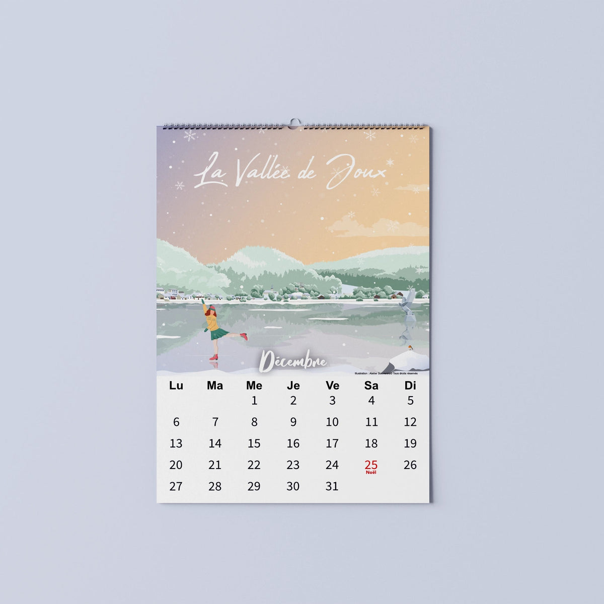 Calendrier 2027 - Edition Romandie