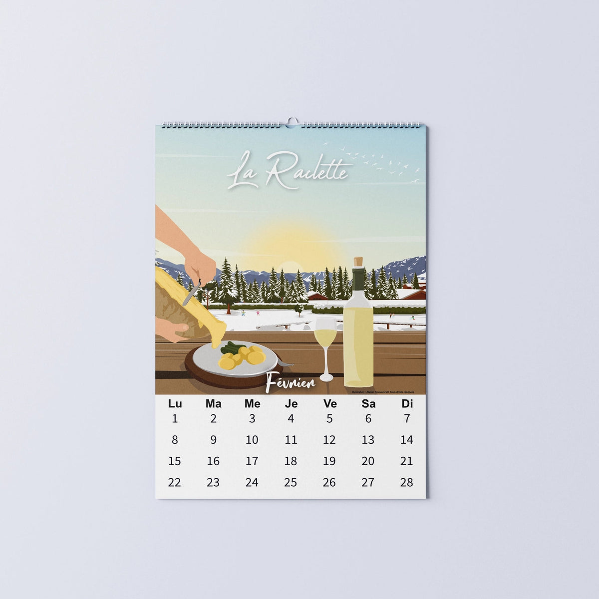 Calendrier 2027 - Edition Romandie