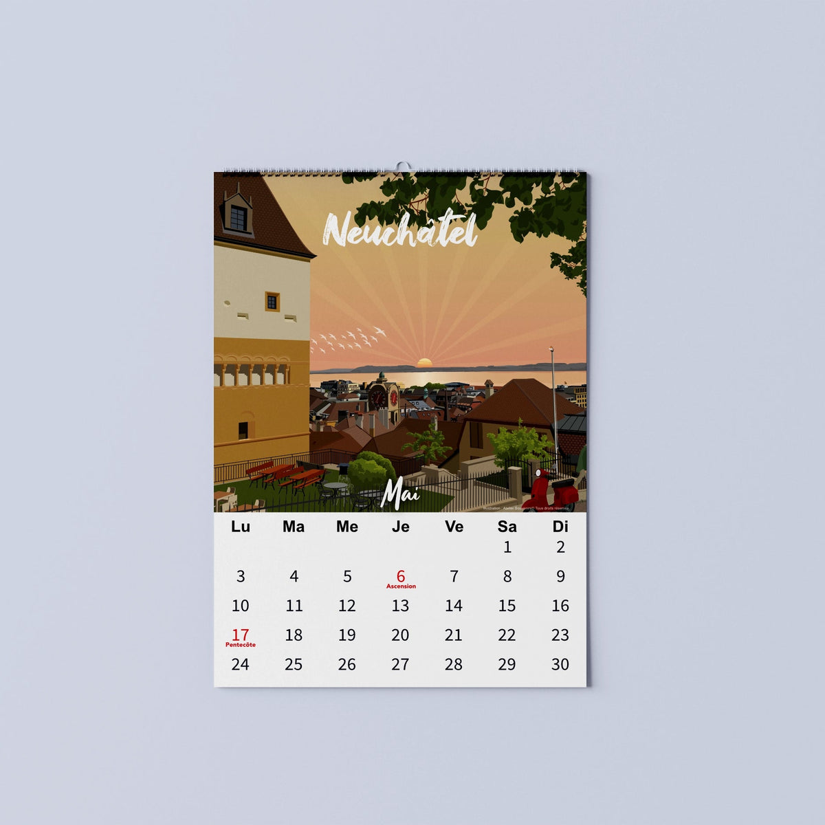 Calendrier 2027 - Edition Romandie