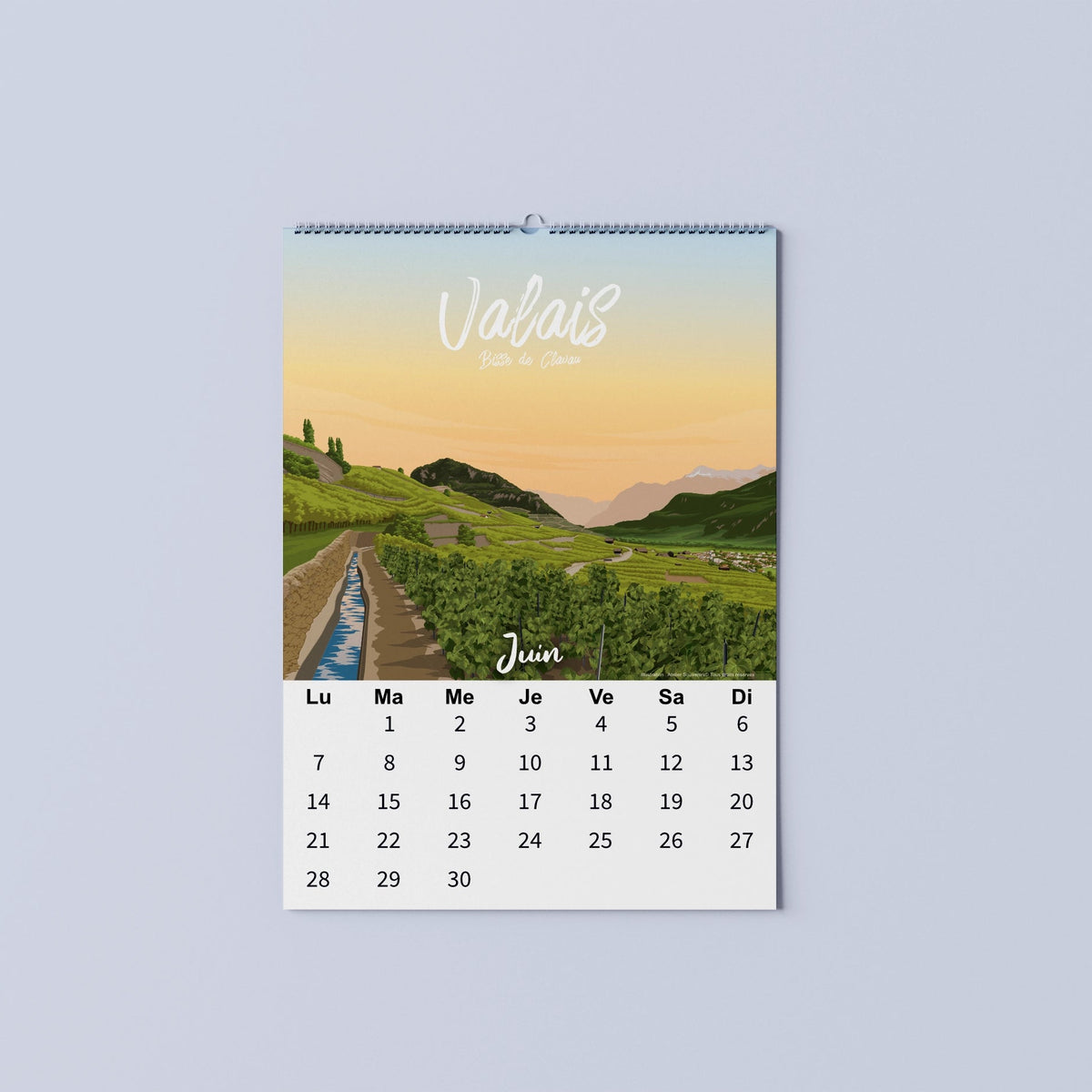 Calendrier 2027 - Edition Romandie