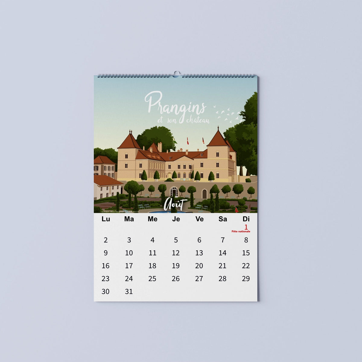 Calendrier 2027 - Edition Romandie