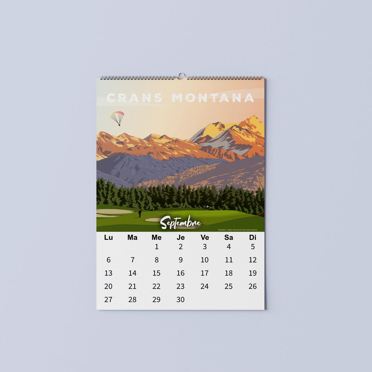 Calendrier 2027 - Edition Romandie