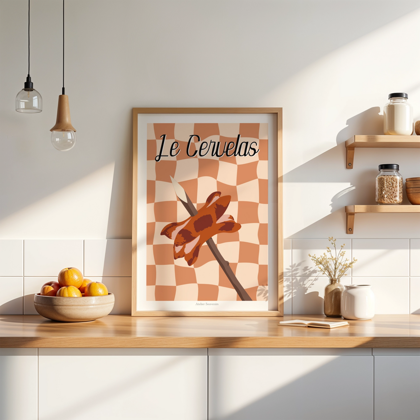 Affiche Le Cervelas - Saveurs Helvétiques