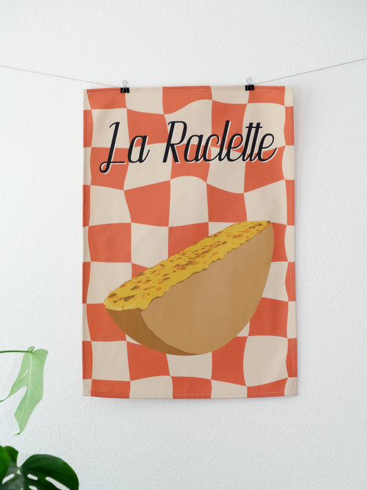 Torchon de cuisine en coton bio – La Raclette
