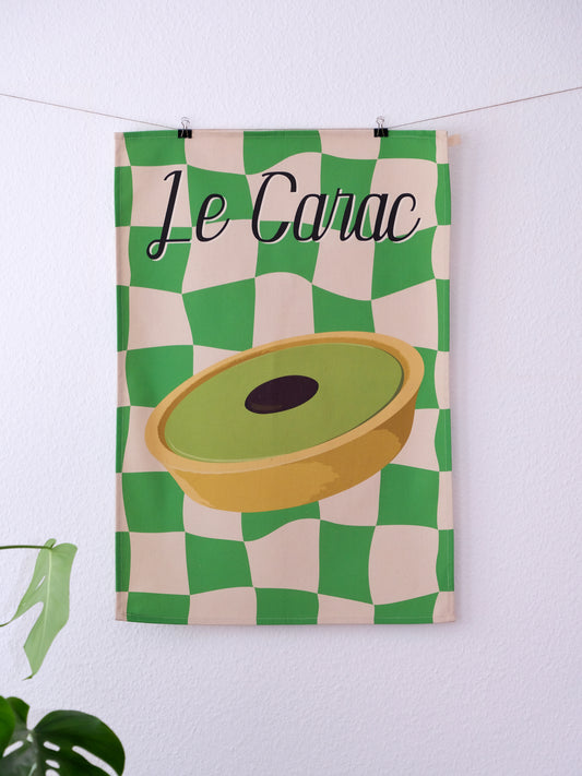 Torchon de cuisine en coton bio – Le Carac