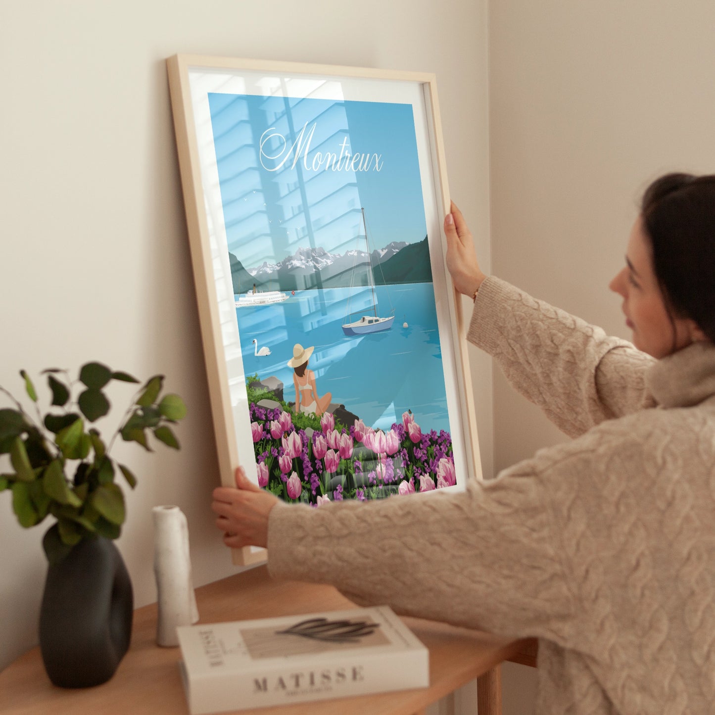 Atelier Souvenirs_Affiche Montreux un air d'été 2