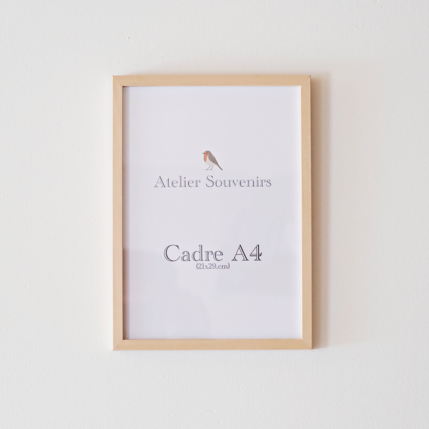 Cadre en bois A4