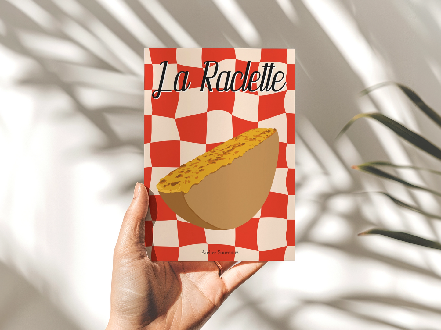 Carte Postale La Raclette