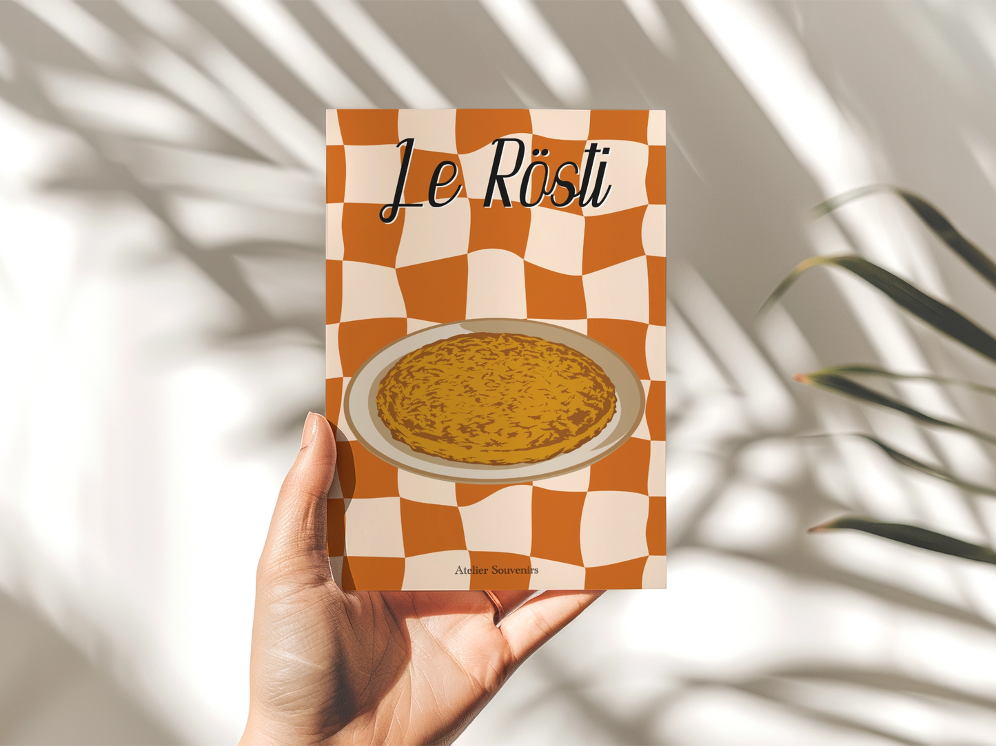 Postkarte Der Rösti