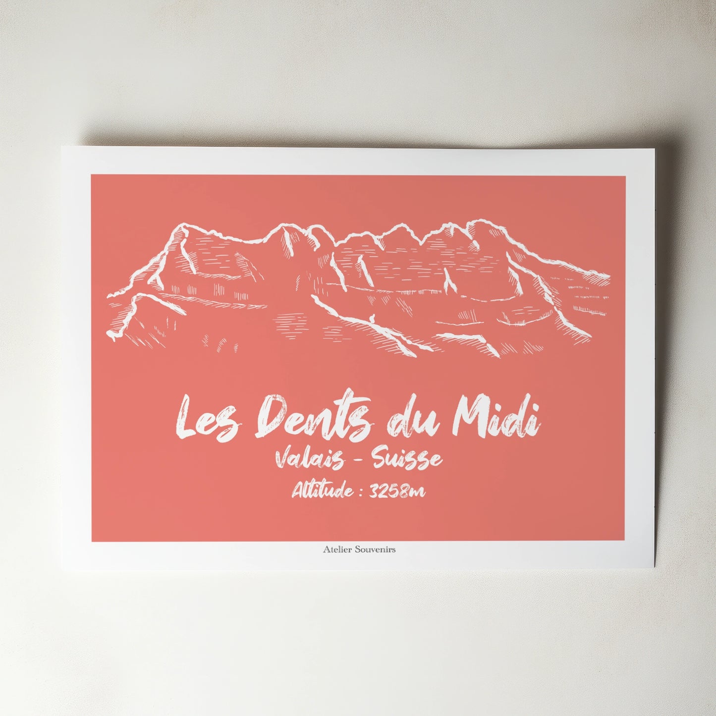 Affiche Les Dents du Midi