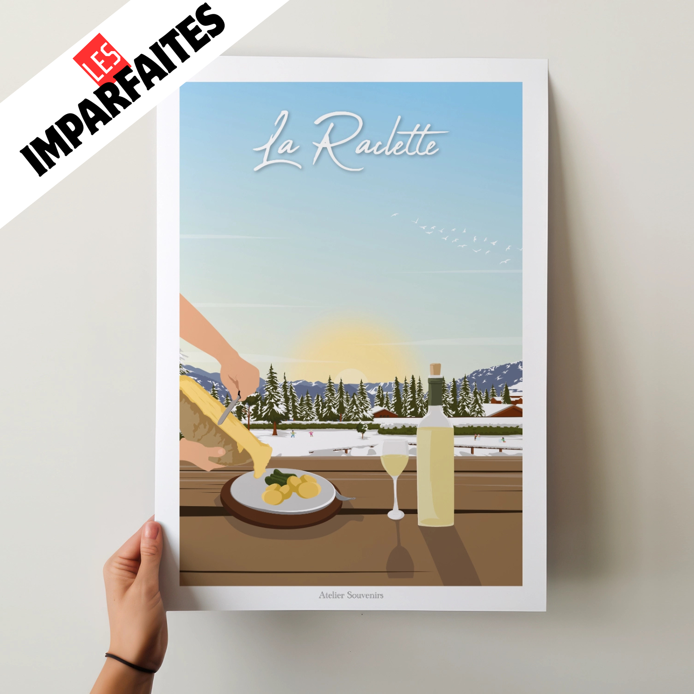 Les Imparfaites - 30x40cm La Raclette