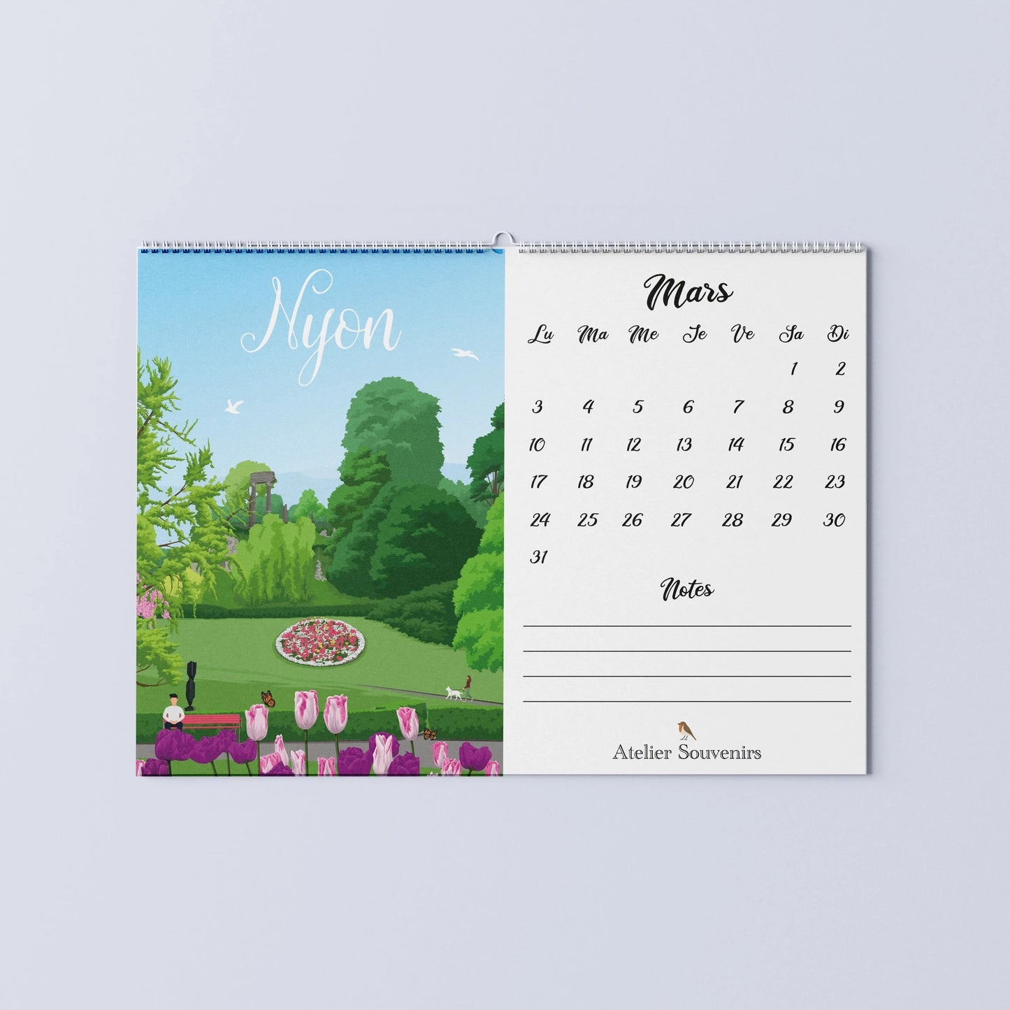 Calendrier 2026 - Edition Romandie