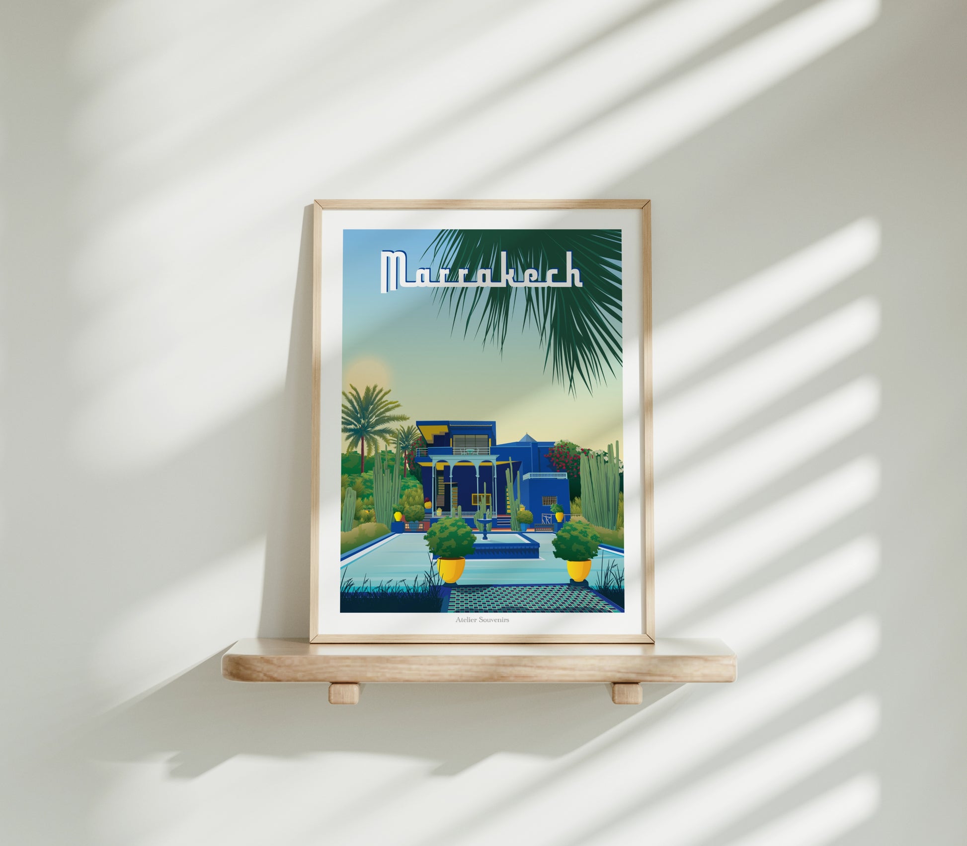Affiche Marrakech - Jardin Majorelle
