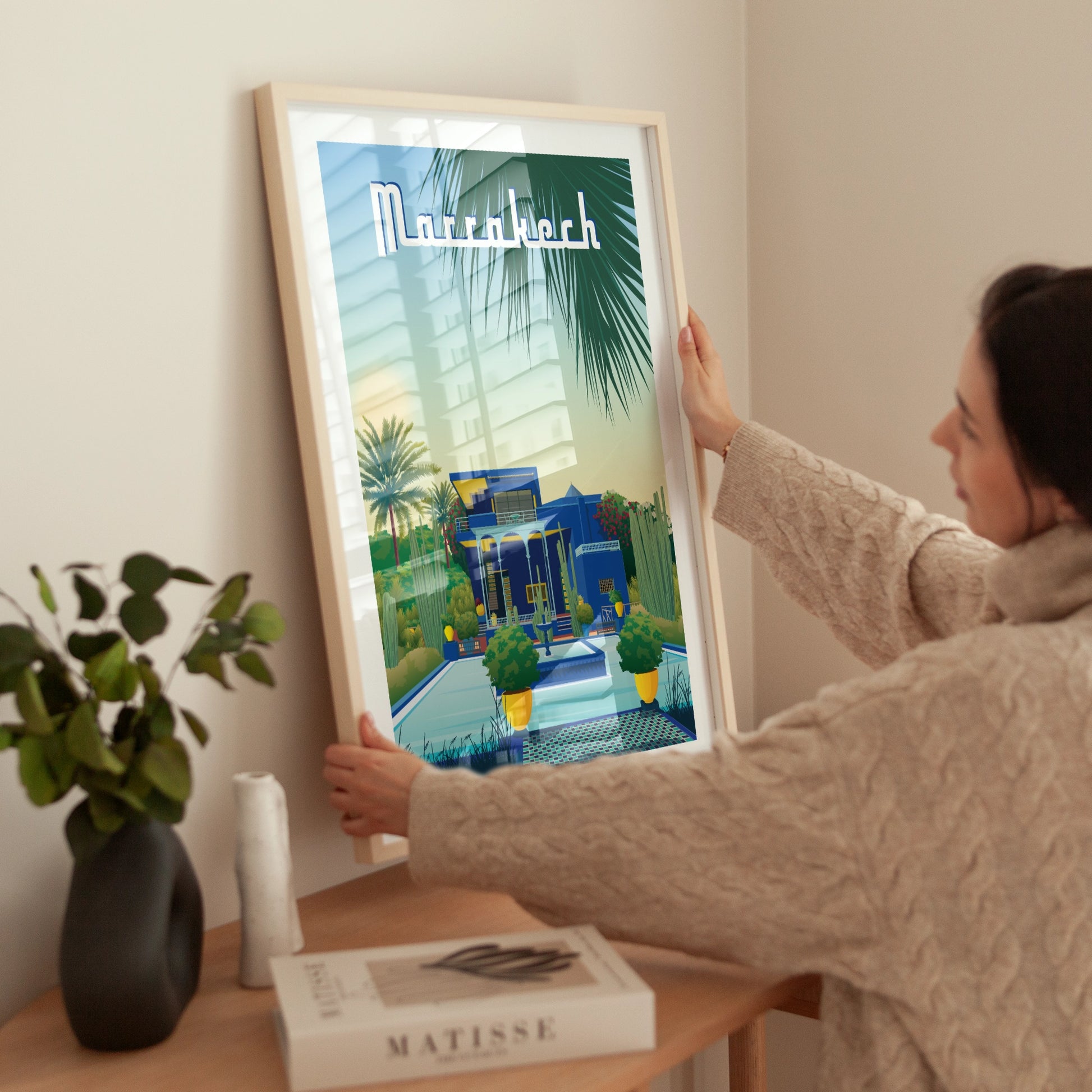 Affiche Marrakech - Jardin Majorelle