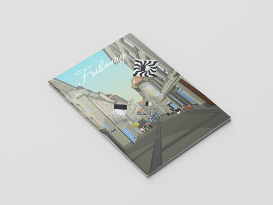 Carnet A5 Fribourg - Vieille-Ville